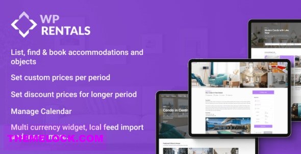 WP Rentals v3.12.2 – Booking Accommodation WordPress Theme