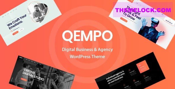 Qempo v1.3.4 – Digital Agency Services WordPress Theme