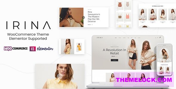 IRINA v2.0.7 – Elementor WooCommerce Theme