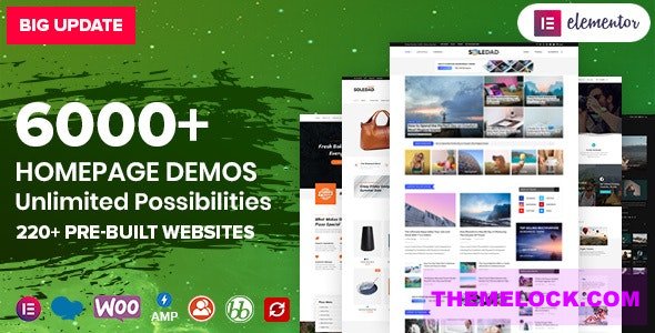 Soledad v8.7.1 - Multi-Concept Blog/Magazine WP Theme