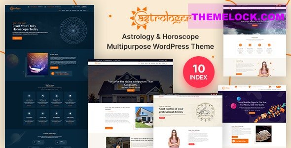Astrologer v2.6 – Horoscope and Astrology WordPress Theme