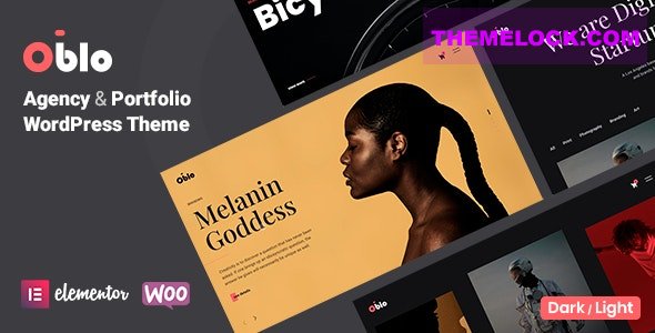 Oblo v2.2.5 – Portfolio Agency WordPress Theme