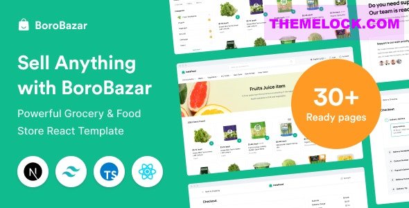 BoroBazar v2.0.8 – Grocery Store WooCommerce WordPress theme