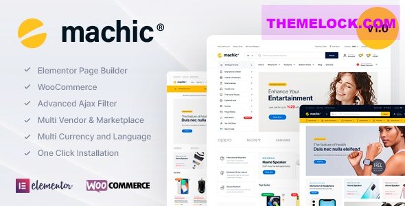 Machic v1.6.0 – Electronics Store WooCommerce Theme