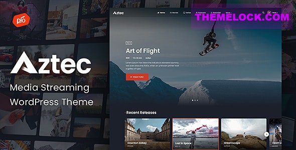Aztec v4.2 – Video Streaming & Membership Theme