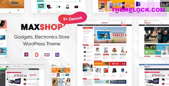MaxShop v3.6.23 – Electronics Store Elementor WooCommerce WordPress Theme
