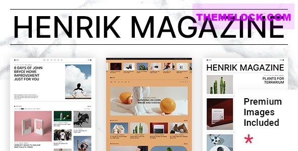 Henrik v1.2.1 – Creative Magazine Theme