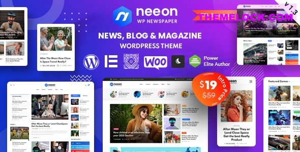 Neeon v3.1.1 – WordPress News Magazine Theme