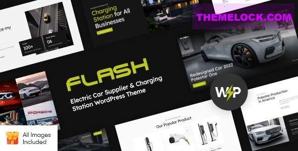 The Flash v1.12 – Electric Car Supplier & Charging Station WordPress Theme