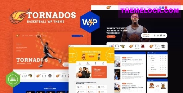 Tornados v2.1 – Basketball NBA Team WordPress Theme