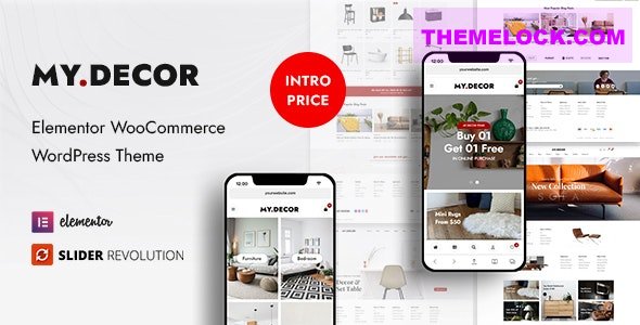 MyDecor v1.3.2 – Elementor WooCommerce WordPress Theme