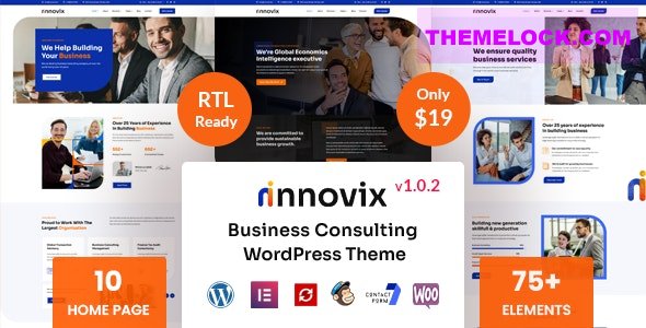 Innovix v1.1.1 - Business Consulting WordPress Theme
