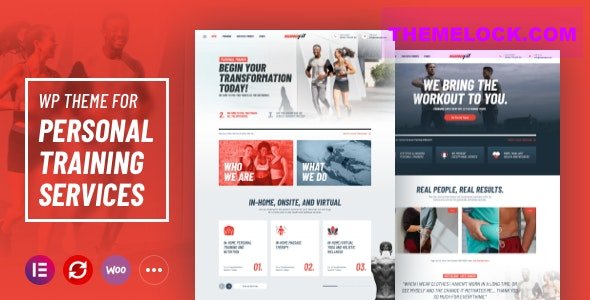 NanoFit v1.0.6 – WP Theme for Personal Training Services