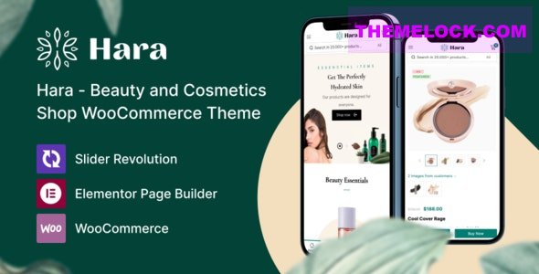 Hara v1.2.17 – Beauty and Cosmetics Shop WooCommerce Theme
