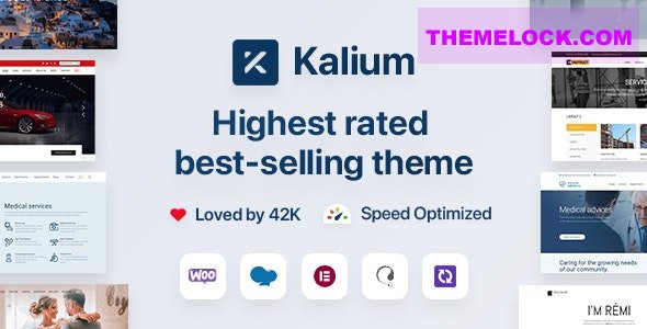 Kalium v3.16 – Creative Theme for Professionals