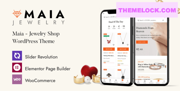 Maia v1.1.20 - Jewelry Shop WordPress Theme