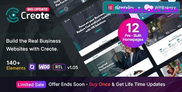 Creote v2.9.2 – Consulting Business WordPress Theme