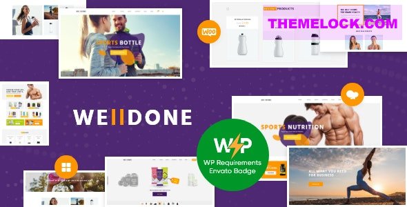 Welldone v2.4 – Sports & Fitness Nutrition and Supplements Store WordPress Theme