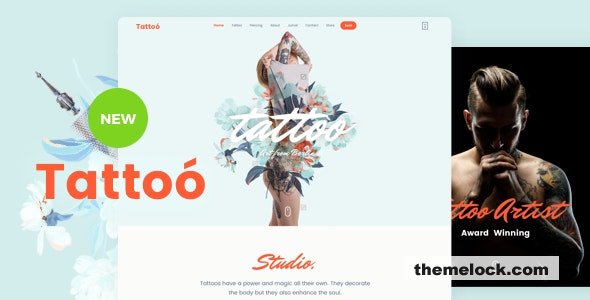 Tattoo v31 - WordPress Theme