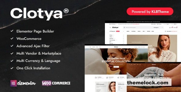 Clotya v1.4.8 – Fashion Store eCommerce Theme