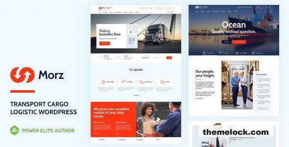 Morz v33 – Transportation WordPress Theme