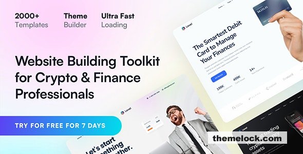 Level v4.2.4 - Financial Technology & Crypto WordPress Theme