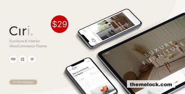 Ciri v1.0.9 - Furniture & Interior WooCommerce Theme
