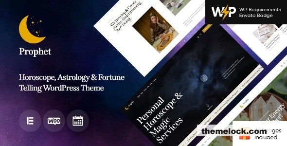 Prophet v1.14.0 – Horoscope, Astrology & Fortune Telling WordPress Theme