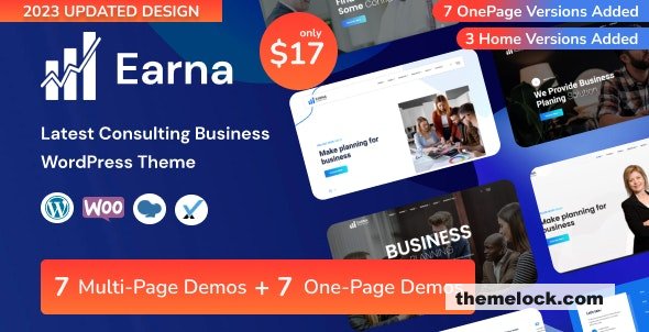Earna 1.1.2 – Consulting Business WordPress Theme