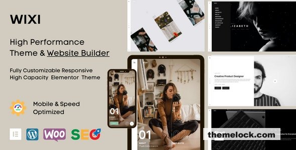 Wixi v1.1.8 – Creative Agency Elementor WordPress Theme
