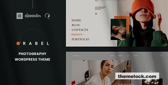 Orabel v1.2.4 - Creative Photography Portfolio WordPress Theme