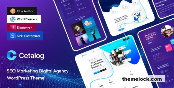 Cetalog v1.0.9 – Marketing & SEO Agency WordPress Theme
