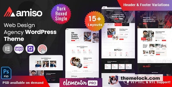 Amiso v6.0 – Web Design Agency