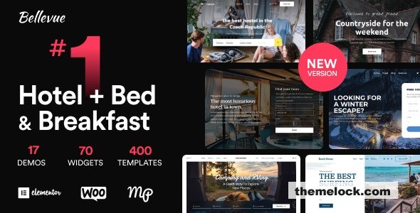 Bellevue v4.2.7 - Hotel + Bed and Breakfast Booking Calendar Theme