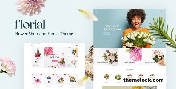 Florial v1.7 – Flower Store WooCommerce WordPress Theme