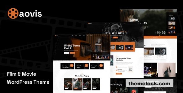 Aovis v1.1.8 – Booking Movie Tickets WordPress Theme