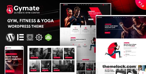 Gymat v1.8.8 – Fitness and Gym WordPress Theme