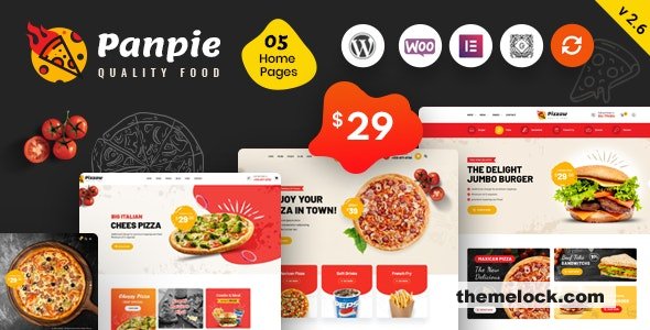 Panpie v3.2.3 – Restaurant WordPress Theme