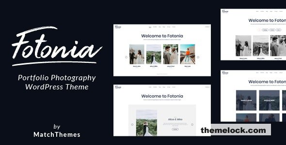Fotonia v1.7.1 – Portfolio Photography Theme for WordPress