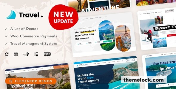 Love Travel v5.6 - Creative Travel Agency WordPress