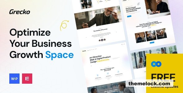 Grecko v5.12 – Multipurpose Business WordPress Theme with Clean Design