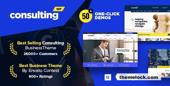 Consulting v6.5.28 – Business, Finance WordPress Theme