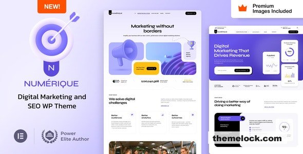 Numérique v21 – SEO Digital Marketing WordPress