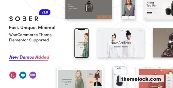 Sober v3.6.0 – WooCommerce WordPress Theme