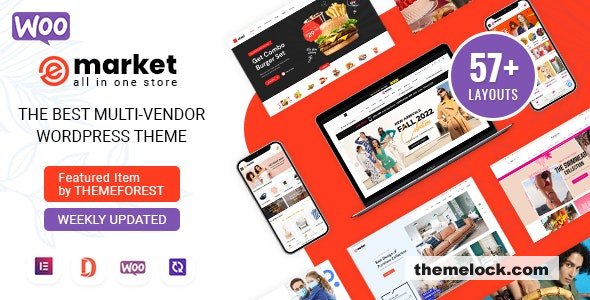 Emarket v8.1.7 – Multipurpose WooCommerce Theme