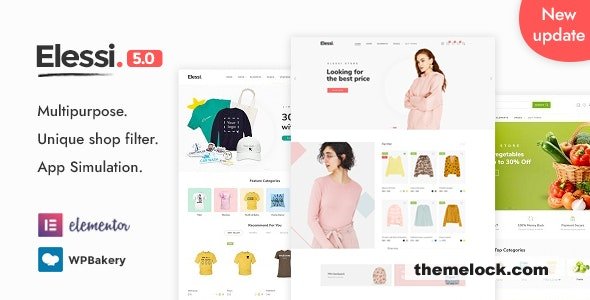 Elessi v6.1.3 – WooCommerce AJAX WordPress Theme – RTL support