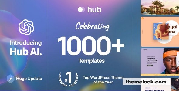 Hub v4.4.1 – Responsive Multi-Purpose WordPress Theme
