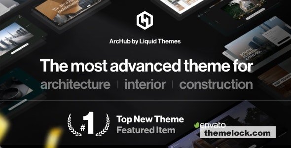 ArcHub v1.2.6 – Architecture and Interior Design WordPress Theme