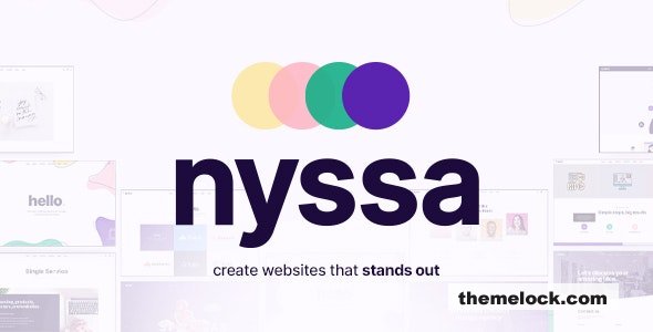 Nyssa v1.3.3 – One & Multi Page Multipurpose WordPress theme