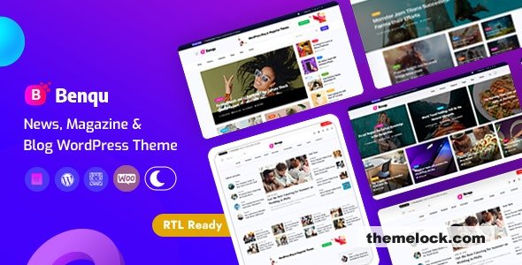 Benqu v1.1.13 – News Magazine WordPress Theme